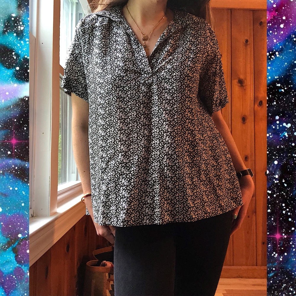LOFT soft oversized boxy top